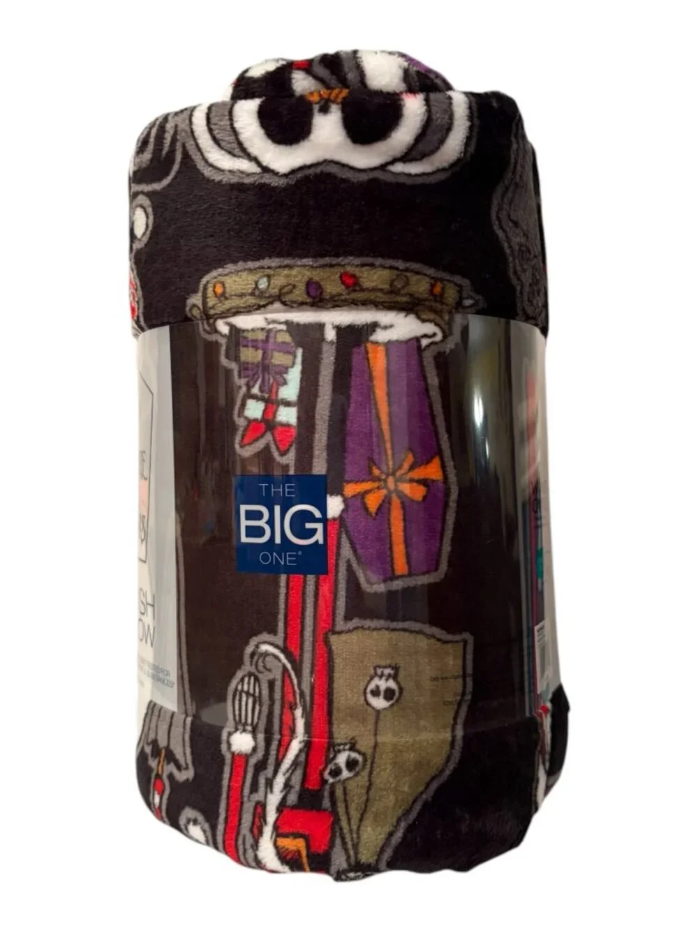 The Big One Nightmare Before Christmas Holiday Oversized Plush Throw 60